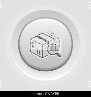 Package Tracking Icon Stock Vector