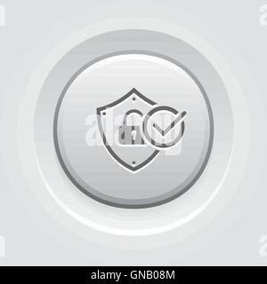 Security Status Icon Stock Vector