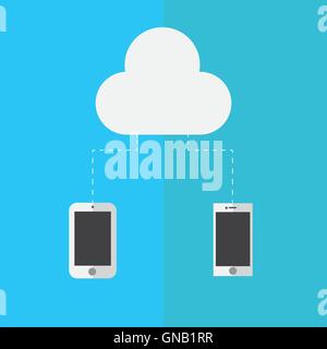 Cloud computing Stock Vector