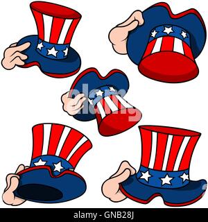 Uncle Sam Hat Stock Vector