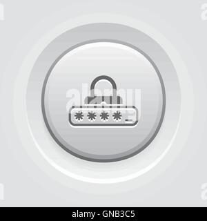 Password Protection Icon Stock Vector
