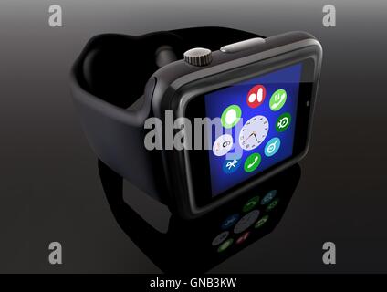 Smart Watch Stock Vector