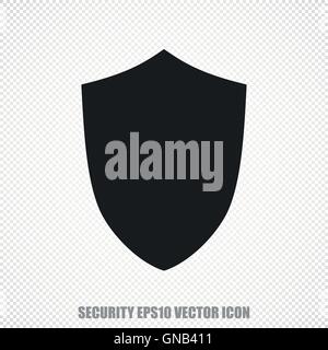 Safety vector Shield icon. Modern flat design. Stock Vector