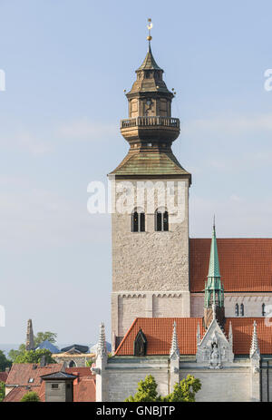 Visby Cathedral, Gotland. Sweden. Scandinavia. Stock Photo