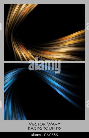 Bright abstract backgrounds Stock Vector