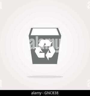 eco recycle bin Icon Vector. eco recycle bin Icon. eco recycle bin Icon Graphic. eco recycle bin Icon Art. eco recycle bin Icon Stock Vector