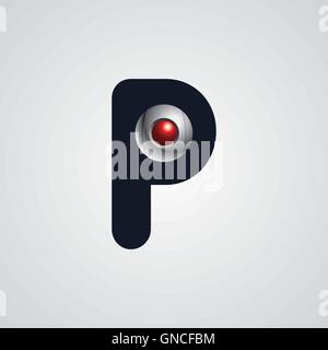 sphere theme logo template Stock Vector