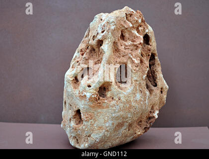 stone like an alien skull Stock Photo