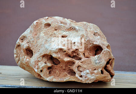 stone like an alien skull Stock Photo