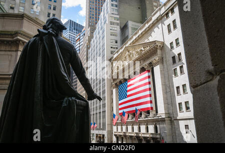 New York Stock Exchange Stock Photo