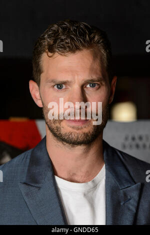 Jamie Dornan attends the UK premiere of Anthropoid at the British Film Institute, London. Stock Photo