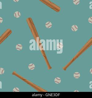 Sports seamless background, vector illustration. Stock Vector