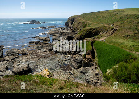 Around The Most Southerly Point At The Lizard Cornwall England UK Stock ...