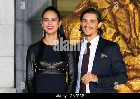 Tokyo, Japan. 30th August, 2016. Australian actress Courtney Eaton ...