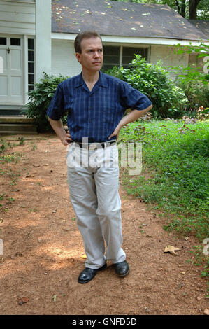 August 17, 2007 - John Mark Karr at home he shares with his father in