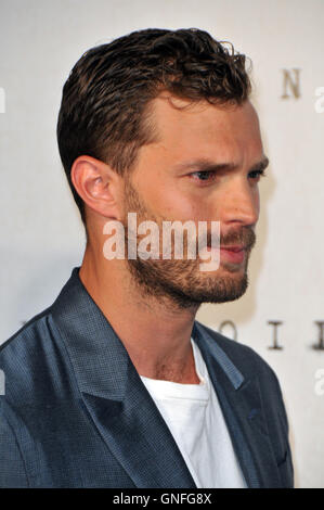 London, UK, 30 August 2016, Jamie Dornan attends film premiere of 'Anthropoid' at BFI South Bank. Credit:  JOHNNY ARMSTEAD/Alamy Live News Stock Photo