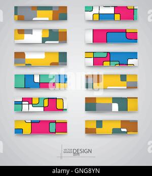 Business design templates. Stock Vector