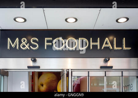 M&S Foodhall, Oxford Street, London, UK Stock Photo