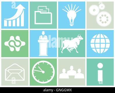 Business concept icon Stock Vector
