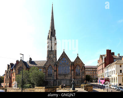 St Mary's Cathedral Newcastle, situated on Clayton Street. Newcastle upon Tyne. Landmark. Stock Photo