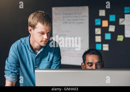 Focused on the success of the project Stock Photo