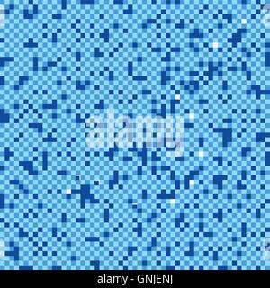 abstract square pixel mosaic background Stock Vector