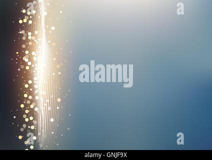 Background with Bokeh Effect Stock Vector