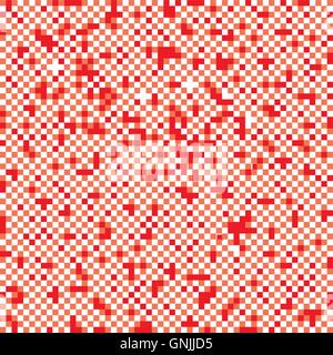 abstract square pixel mosaic background Stock Vector