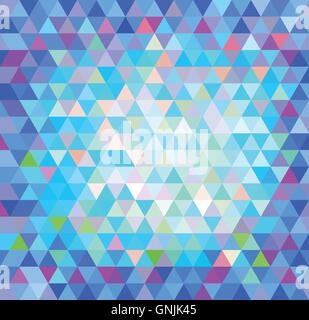 Abstraction blue Stock Vector