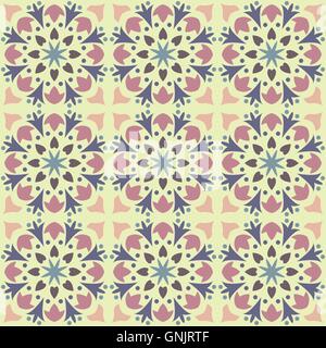 Vector tile seamless pattern background. Stock Vector