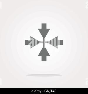 Mouse cursor sign icon. Pointer symbol. Modern UI website button . Vector illustration Stock Vector