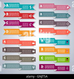 Elements of infographics, vector illustration. Stock Vector