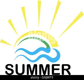 Travel agency creative symbol concept. Stock Vector