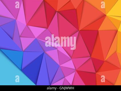 Colorful Mosaic Background Stock Vector