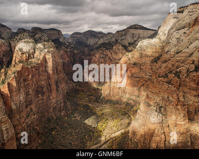 Red mountains in Utah's Zion National Park