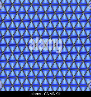 triangular abstract background blue Stock Vector