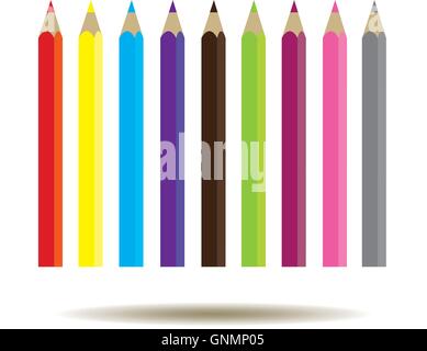 Vector Pencils Stock Vector