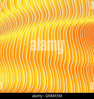 hypnotic background from sheets and strips with a gradient Stock Vector