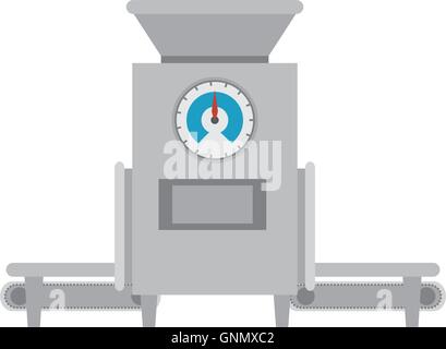 metal scale weight Stock Vector