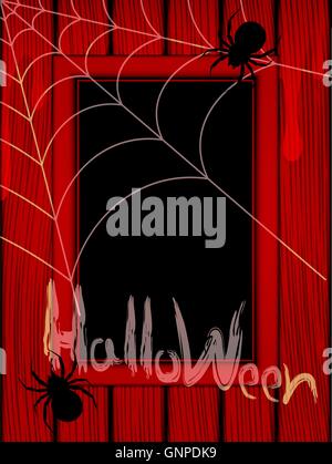 Illustration to the Halloween Stock Vector