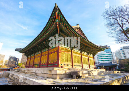 Deoksugung Palace in Seoul, South Korea. Stock Photo