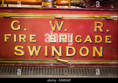 GWR - Great Western Railway lettering on wartime black painted tender ...