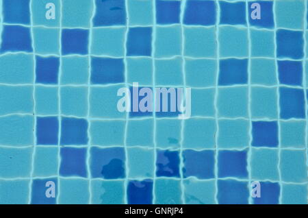 The floor of the pool Stock Photo