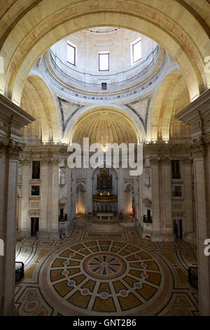 Lisbon, Portugal, the National Pantheon from the inside Stock Photo