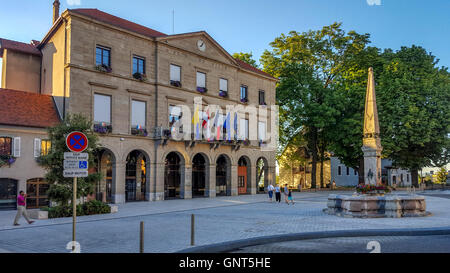 City Hall of Thonon les Bains. Haute-Savoie. France. Europe Stock Photo