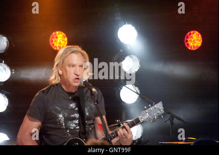 Joe Walsh at Q104 iHeartRadio Theater Presented By P.C. Richard & Son - June 4th, 2012 Stock Photo