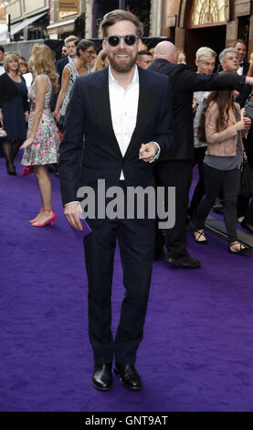 June 15, 2016 - Ricky Wilson attending Disney's Aladdin Musical Press Night at Prince Edward Theatre in London, UK. Stock Photo