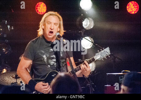 Joe Walsh at Q104 iHeartRadio Theater Presented By P.C. Richard & Son - June 4th, 2012 Stock Photo