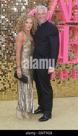 June 29, 2016 - Kelly Hoppen attending World Premiere of  'Absolutely Fabulous: The Movie' at Odeon, Leicester Square in London, Stock Photo