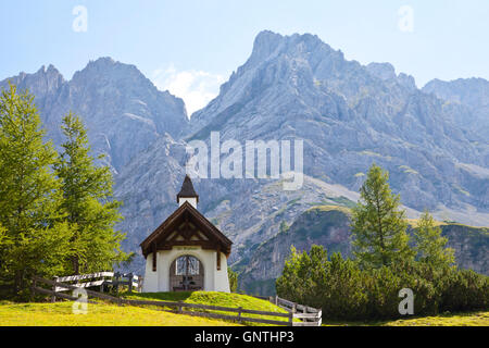 Little chapel of St. Barbara near Biberwier in Tirol, Austria Stock Photo